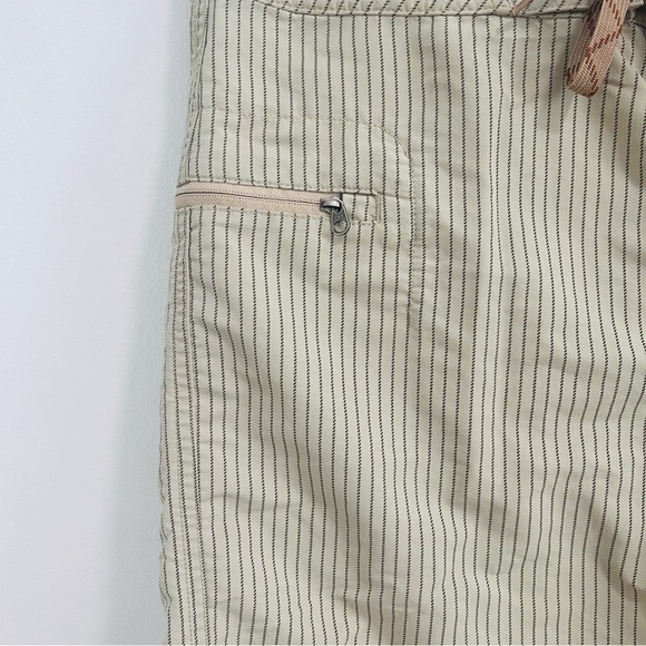 Patagonia Board Shorts Mens 28 Tan/Brown Pinstripe Swim Trunks 9.5” Inseam - Picture 5 of 7